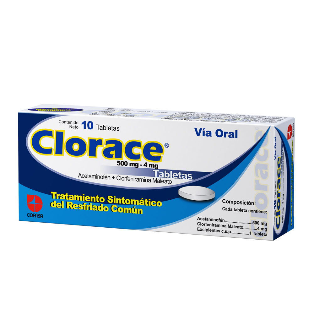 clorace-tabletas-acetaminofe-500-mg-Clorfeniramina-Maleato-4-mg-antigripal-cofasa